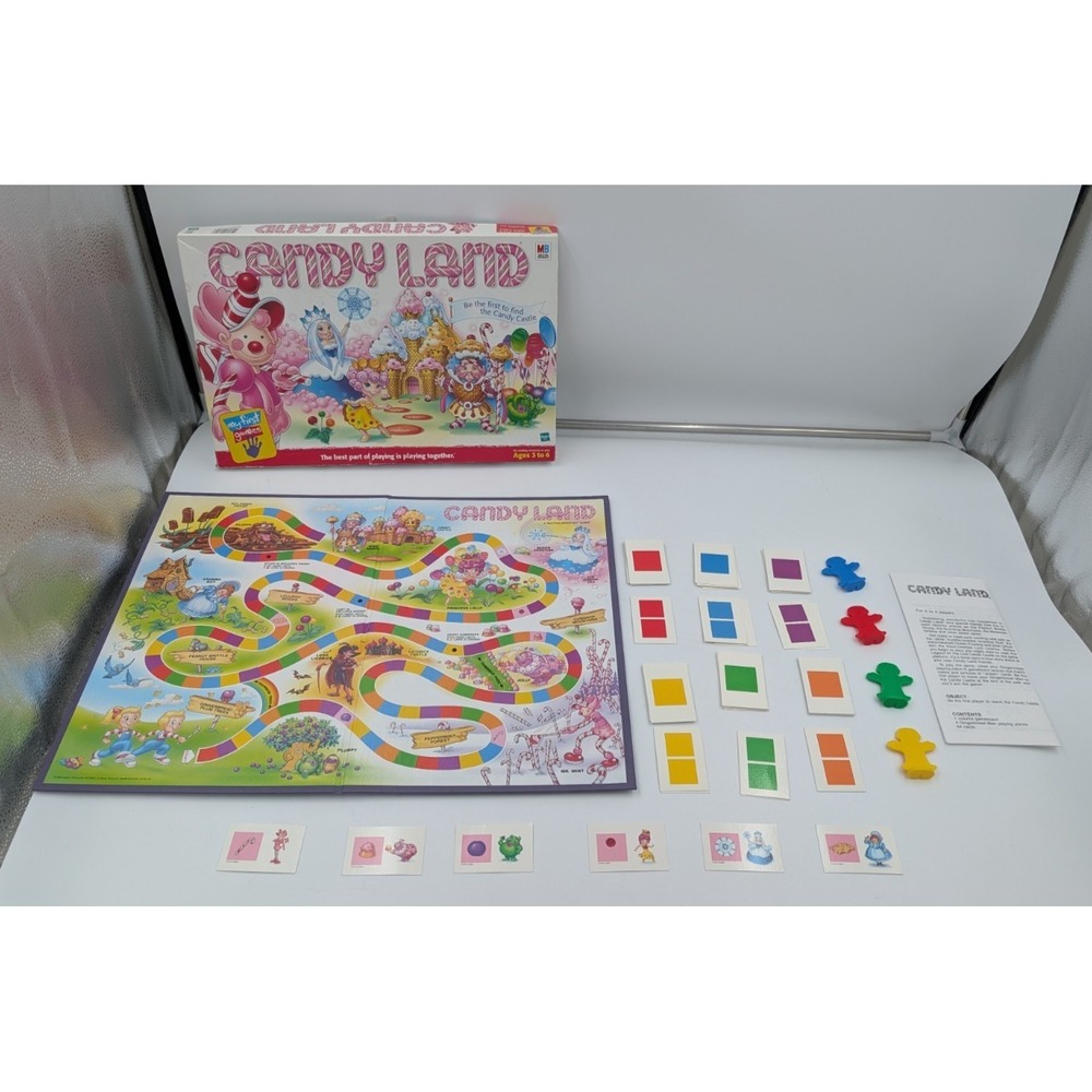 Vintage 1999 Candy Land Board Game by Milton Bradley Complete